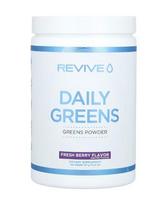 Revive Daily Greens Powder, Fresh Berry (EAN 850030689115) - 297 gramų