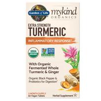 Garden of Life Mykind Extra Strength Turmeric - 60 vegan tablets