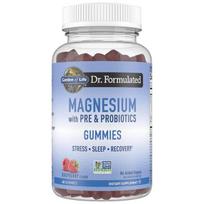 Garden of Life Dr. Formulated Magnesium with Pre & Probiotics Gummies, Raspberry - 60 guminukų