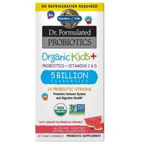Garden of Life Dr. Formulated Probiotics Kids+, Watermelon - 30 kramtomųjų tablečių