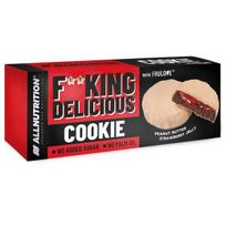 Allnutrition Fitking Delicious Cookie, Peanut Butter Strawberry Jelly - 128 gramų