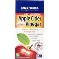 Enzymedica Apple Cider Vinegar - 120 kapsulių