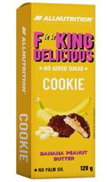 Allnutrition Fitking Delicious Cookie, Banana Peanut Butter - 128 gramų
