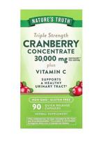 NeoCell Nature's Truth Tripple Strength Cranberry Concentrate plus Vitamin C - 90 kapsulių