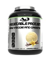 Addict Sport Nutrition Vegetable Protein Raw Veggie and Greens, Creamy Vanilla - 2000 gramų
