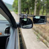 Pora universalių kemperio priekabos automobilio vilkimo veidrodėlių Reguliuojamas vilkimo veidrodėlis Prailginimo dirželis Šoniniai galinio vaizdo veidrodėliai