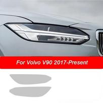 2 vnt Automobilio priekinio žibinto skaidrus TPU lipdukas priekinių žibintų apsauginė plėvelė, skirta Volvo XC90 XC40 XC60 S60 S90 V60 V90 priedams XC40