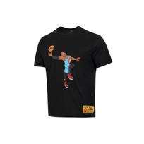 Nike Space Jam 2 LeBron James Cartoon Print Sports Short Sleeve T-Shirt Men Tops Black DH3832-010 L