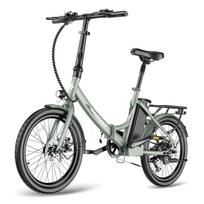 FAFREES F20Light Sulankstomas Miesto Elektrinis Dviratis, 36V 20Ah Nuimama Baterija, 250W Variklis balta