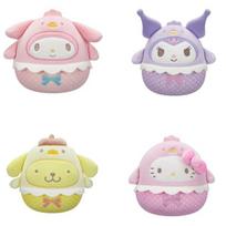 Pliušinis žaislas Squishmallows Hello Kitty Velykinis leidimas 12 cm itin minkštas
