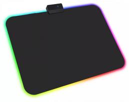 Apšviečiamas LED RGB žaidimų pelės kilimėlis