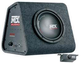 MTX Audio RTP8 aktyvus žemųjų dažnių garsiakalbis, 20 cm, 360 W, su nuotolinio valdymo pulteliu