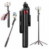Selfie lazda Tripod su Bluetooth nuotolinio valdymo pulteliu – telefonui ir GoPro