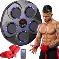 Bokso treniruoklis su muzika music boxing machine bluetooth + pirštinės