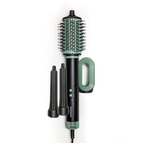 Plaukų formavimo prietaisas 1500W, juodas/žalias, HAS-R15BLDC-BK4 HEINNER