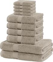 "DecoKing" rankšluosčių rinkinys Vonios rankšluosčių rinkinys Medvilnės kokybė 525 g/m², sugeriantis, Marina