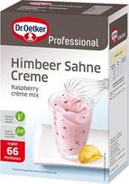 "Dr. Oetker Professional" aviečių grietinėlės kremo deserto milteliai 1 kg pakuotėje