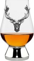 "English Pewter Company" Glencairn viskio stiklinė 200 ml su elnio galva ir alavo pagrindu [WGP021]