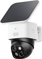 "eufy Security" SoloCam S340, lauko stebėjimo kamera, stebėjimas 360° kampu, nėra aklųjų zonų, akumuliatorius, saulės energija, 2,4 GHz "WiFi", suderinama su "HomeBase 3