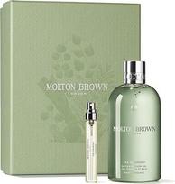 "Molton Brown Tea Ceremony" dovanų rinkinys - parfumuotasis vanduo 7,5 ml Vonios ir dušo želė 100 ml Prabangus kvepiantis asmeninės priežiūros ir kvepalų dovanų rinkinys Motinos dienai