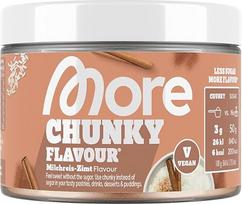 "More Chunky Flavour", cinamono ryžių pudingas, 150 g, veganiškas, saldiklis, mažai cukraus ir kalorijų, su inulinu ir laktazė - pagaminta Vokietijoje