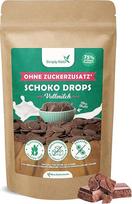 "Simply Keto" mažesnio angliavandenių kiekio* šokolado lašeliai be pridėtinio cukraus (200 g) - pilno pieno šokolado lašeliai užkandžiams ar kepiniams - saldinti eritritoliu vietoj cukraus - idealiai tinka mažo angliavandenių kiekio ir ketogeniniams produ