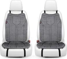 "Walser Premium Nubo" automobilio sėdynių užvalkalas, 2 sėdynių apsaugai, automobilio sėdynių apsaugai, antracitas, aukštos kokybės automobilio sėdynių užvalkalas, 2 dalys, priekinių automobilio sėdynių užvalkalas su Alkantara išvaizda, apsauginis automob