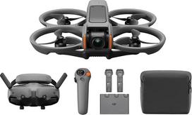 DJI Avata 2 Fly More Combo (3 baterijos), FPV dronas su 4K kamera, 69 minučių maksimalus skrydžio laikas, akrobatiniai triukai vienu mygtuko paspaudimu, kameros dronas su akiniais 3 ir RC Motion 3, su sraigtu