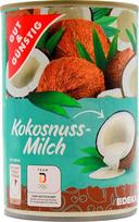 Gut & Günstig Kokosų pienas, 12 vnt. (12 x 400 ml)