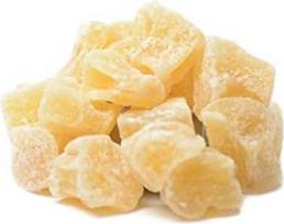 Imbiero kubeliai švelniai cukruoti - cukruotas imbieras - imbiero kubeliai - imbiero gabaliukai iš Tailando (120 g)