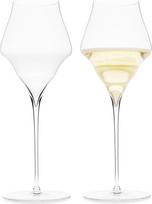Josephinenhütte® Josephine N°4 šampano taurės [Taurė žinovams] - rankų darbo, pučiamos iš burnos - 2 taurių rinkinys šampanui - funkcionalus dizainas intensyviam aromatui