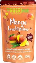 NutriPur Mango vaisių milteliai: 100 g vaisių miltelių, džiovintų šaltyje ir smulkiai sumaltų - džiovinti vaisiai be pridėtinio cukraus - mangų milteliai - šaltyje džiovinti vaisiai