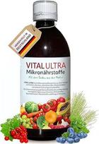 Vital ultra, 480 ml - kasdienis vitaminų, mineralų, mikroelementų, augalinių medžiagų ir omega-3 riebalų rūgščių papildas.