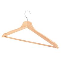 Kokybiški mediniai drabužių pakabos, komplektas 3 vnt. HG0001