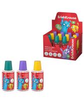 Skaidrūs klijai ERICH KRAUSE EasyStick Jolly Friends, su teptuku, 20 ml