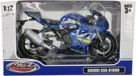 MSZ Motociklas SUZUKI GSR-R1000, 1:12