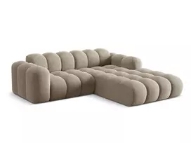 Right Corner Sofa, "Treno", 3 Seats, 240x184x70 Made in Europe