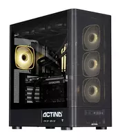 Actina 5901443440246 Kompiuteris su AMD Ryzen™ 9 9900X3D procesoriumi, 32GB DDR5-SDRAM atminties, 1 TB SSD, NVIDIA GeForce RTX 5070 Ti vaizdo plokšte, Windows 11 Home operacine sistema, „Midi Tower“ korpusu, juodos spalvos