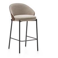 Rudos spalvos/smėlio spalvos baro taburetė (sėdynės aukštis 65 cm) Eamy – Kave Home