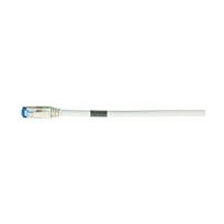 Patch cable RJ45 - CAT6A 500Mhz -10m - white - S-STP(S/FTP) - TPE/LSZH(Superflex) - AWG26 - Synergy