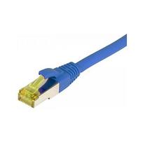 Patchkabel RJ45, CAT6A 500Mhz,20m, blau, S-STP(S/FTP), TPE/LSZH(Ultraflex), AWG26, mitCat.7 Rohkabel, Synergy 21 (S217653)