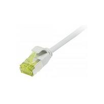 Patchkabel RJ45, CAT6A 500Mhz, 0,5m, grau, U/FTP, slimline rund d=3,8mm, TPE/LSZH(Superflex), AWG32, mitCat.7 Rohkabel, Synergy 21 (S217302V3)