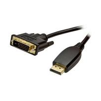 Cable Video DisplayPort 1.1 = DVI-D 24+1 - ST/ST - 1.5m - Full HD 1920x1080 60hz - Synergy21 -