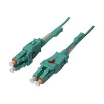LWL-2-Faser-Patchk. 0.5mtr.LC-LC 50/125um OM3 Uniboot drehbar Push/Pull AD 2mm - Kabel - Multimode-Faser (S215540)