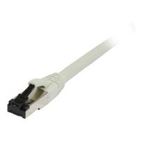Synergy 21 Patchkabel RJ45, CAT8.1 2000Mhz, 0.25m, grau, S-STP(S/FTP), TPE(Ultra SuperFlex), AWG26, Synergy 21 - Digital/Daten - Netzwerk