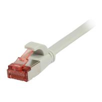 Synergy 21 Patchkabel RJ45, CAT6 250Mhz,10m grau, FTP(U/FTP), TPE(Superflex), Flach, Synergy 21, - Digital/Daten - Netzwerk