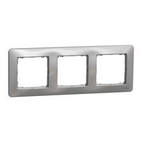 3 vietų rėmelis Schneider Electric Sedna Design SDD313803 (aliuminis)