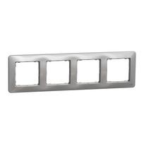 4 vietų rėmelis Schneider Electric Sedna Design SDD313804 (aliuminis)