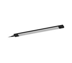 Osram - reguliuojamas LED RGBW po spintelės šviestuvas su jutikliu LINEAR EDGE LED/8W/230V, juodas, su nuotoliniu pultu