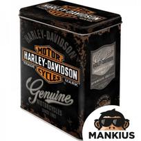 Skardinė Dėžutė L HARLEY-DAVIDSON GENUINE 30107